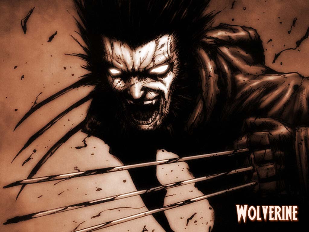 1024x768 Wolverine iPhone Wallpaper