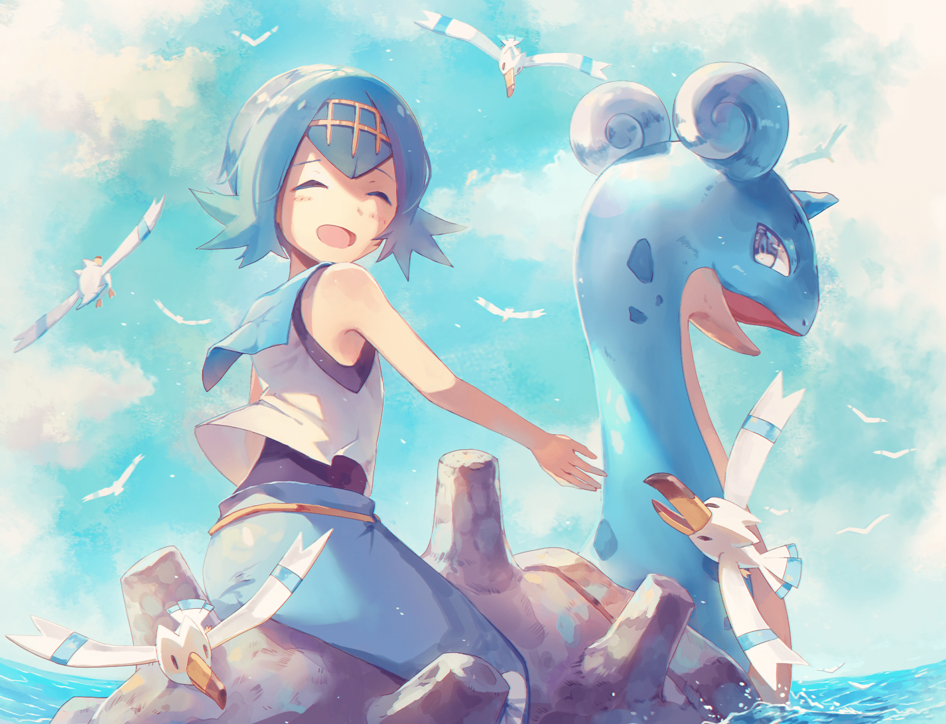 1920x1470 1920x1470 Lapras wallpaper for computer. Lapras HD