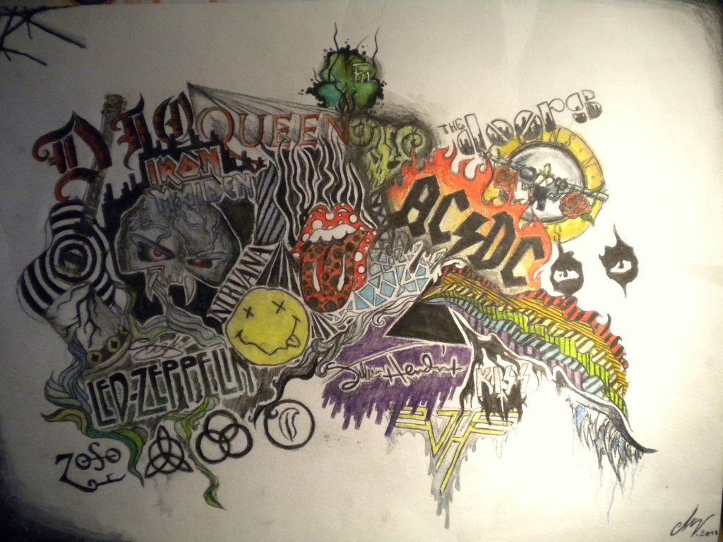 1024x768 Rock N Roll Wallpaper