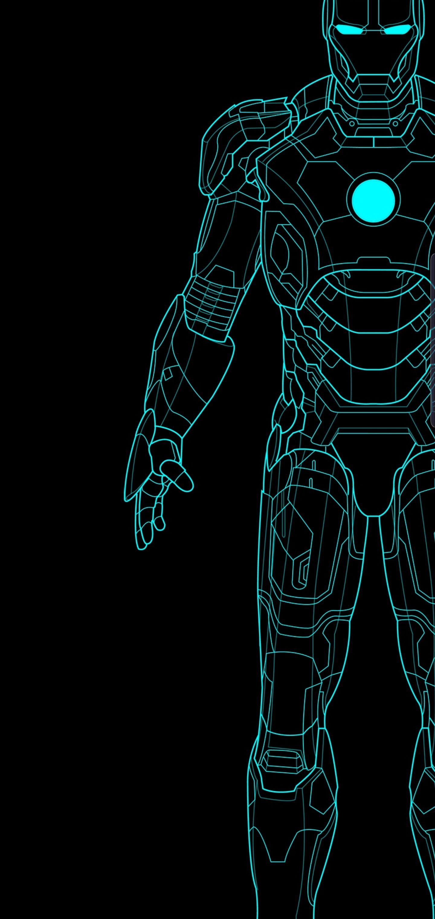 HD neon iron man wallpapers | Peakpx