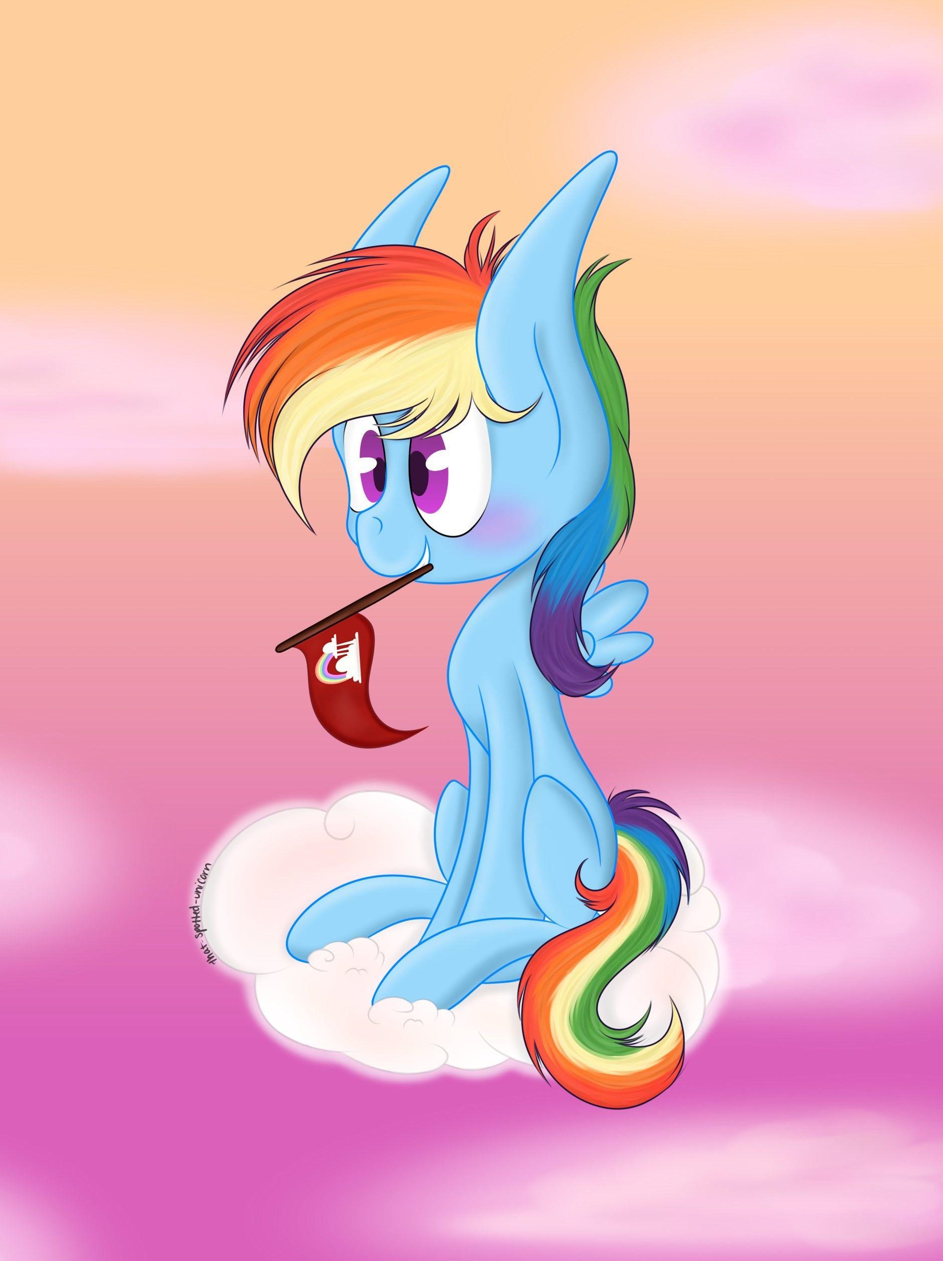 1880x2514 Unicorn Rainbow Wallpaper