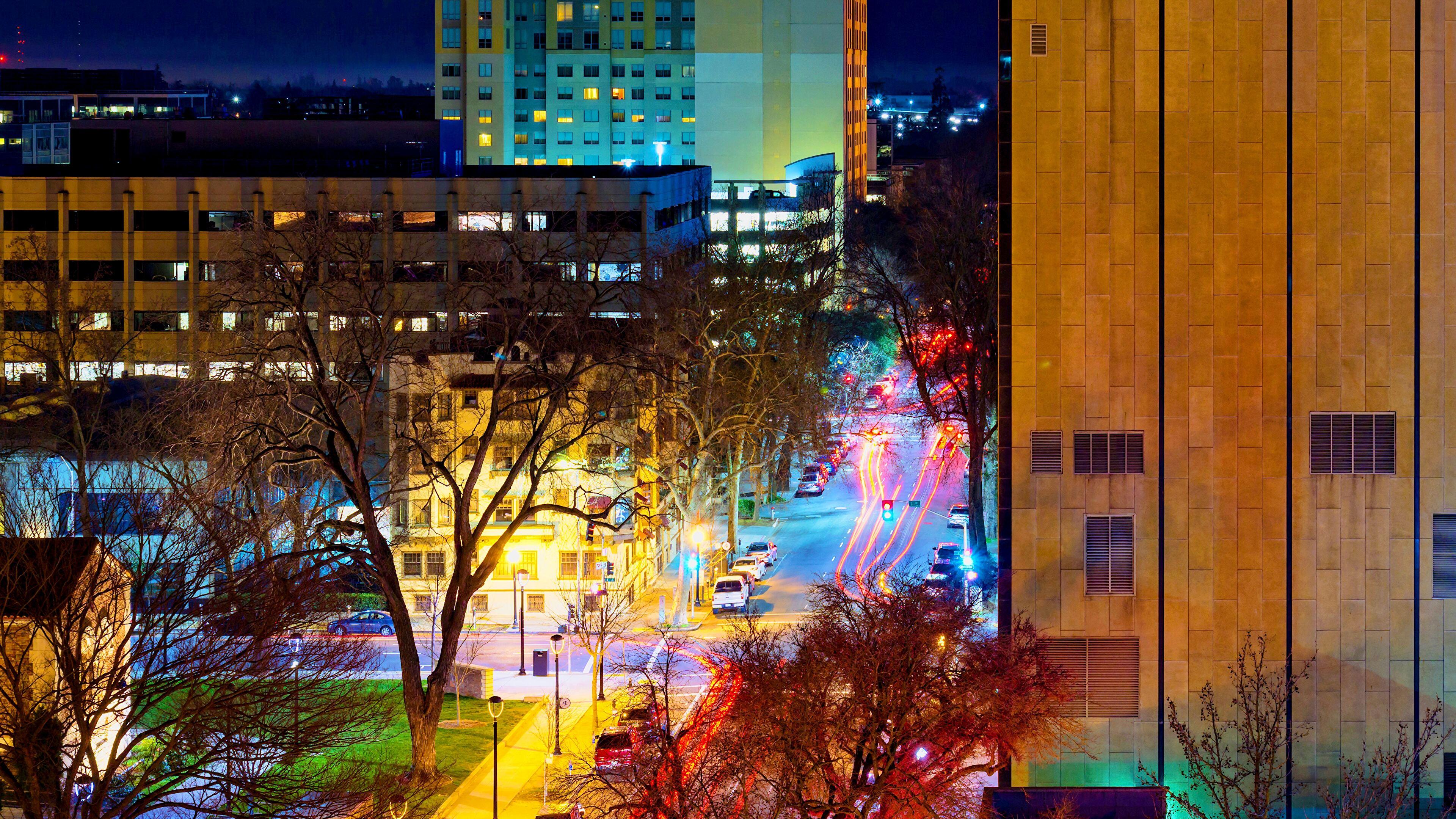 3840x2160 Midtown Sacramento 4K wallpaper