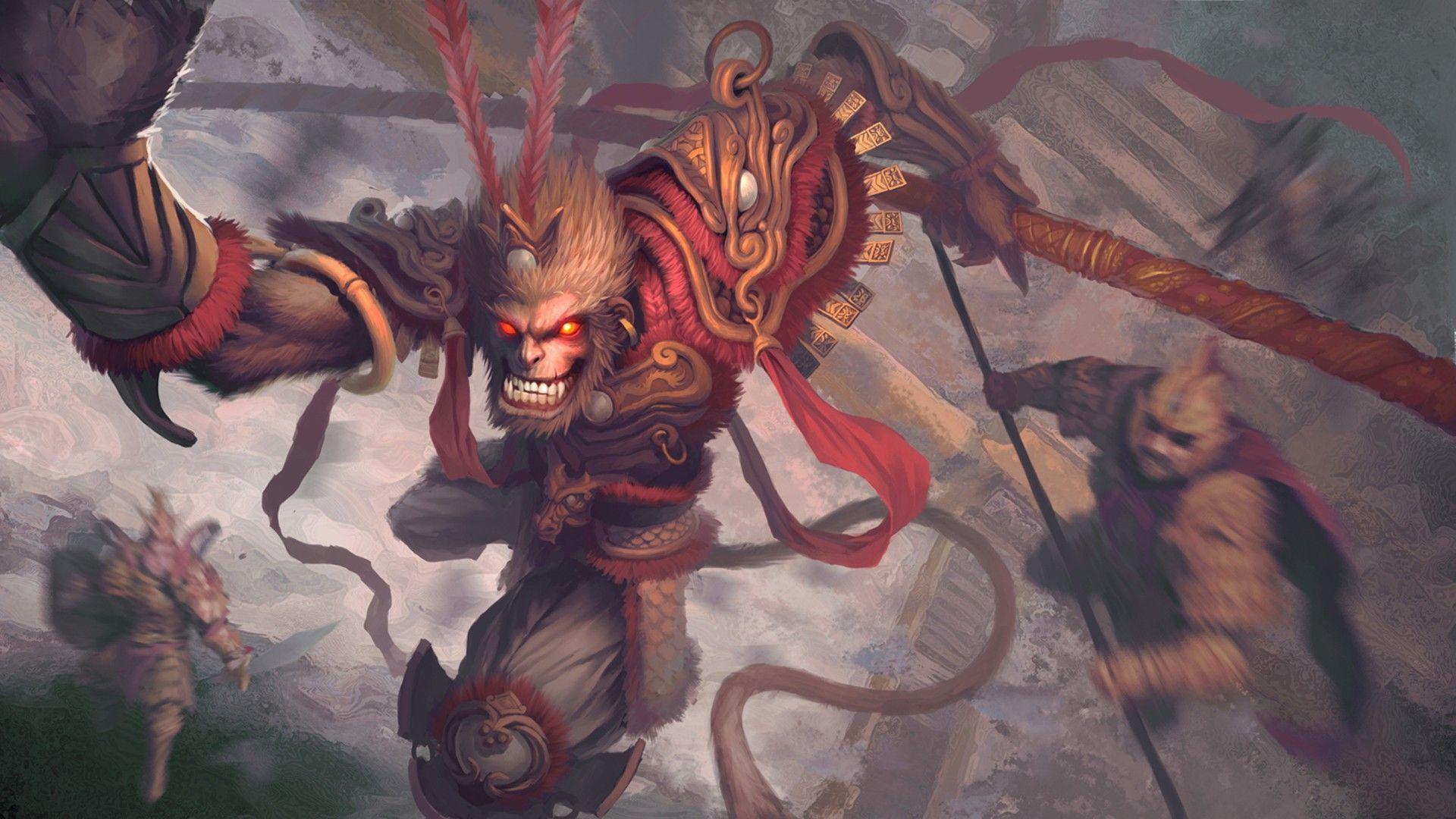 1920x1080 Wukong of Legends Wallpaper
