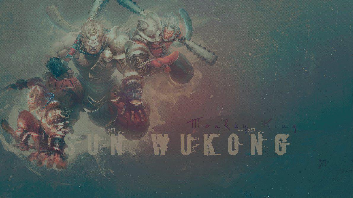 1191x670 Free download SMITE Sun Wukong Monkey King