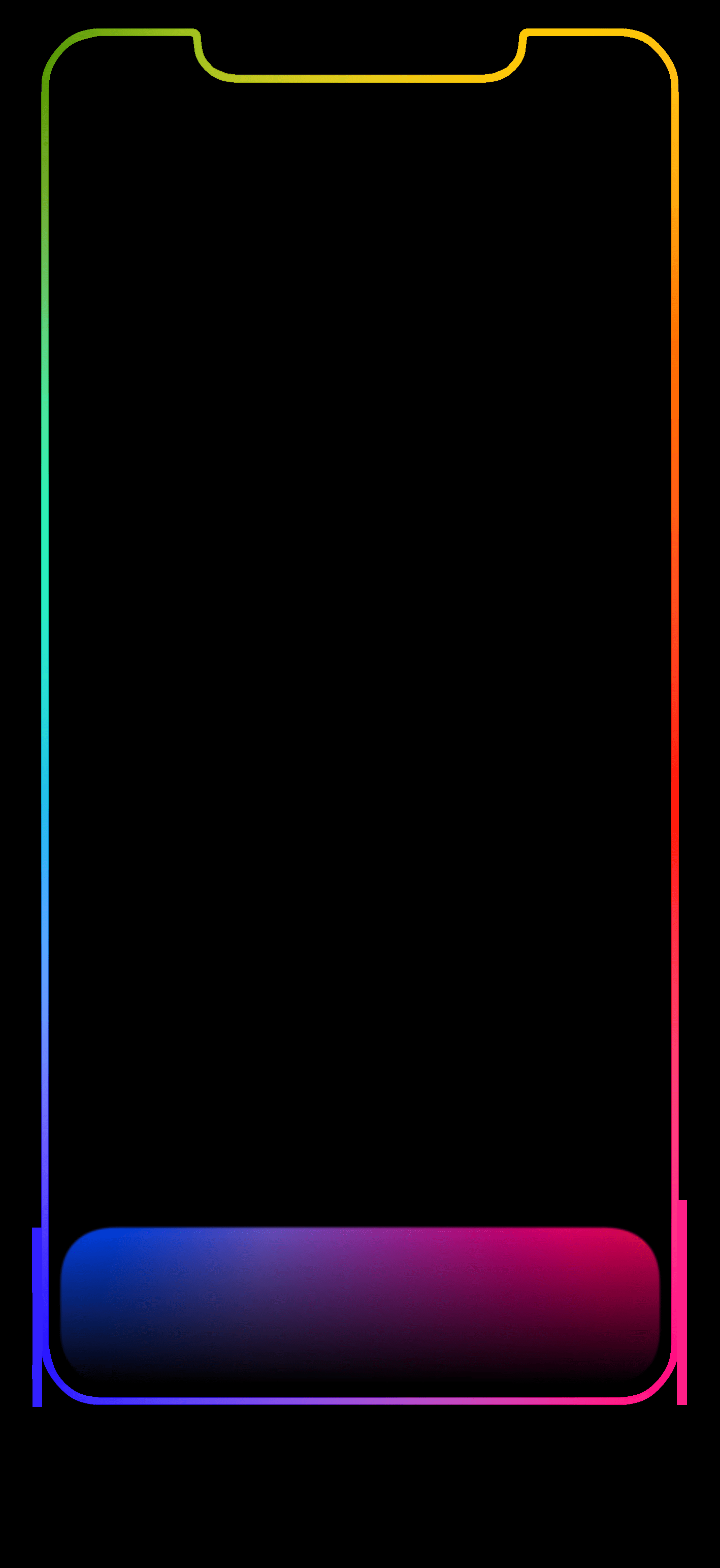 1418x3086 iPhone XS Max Outline wallpaper