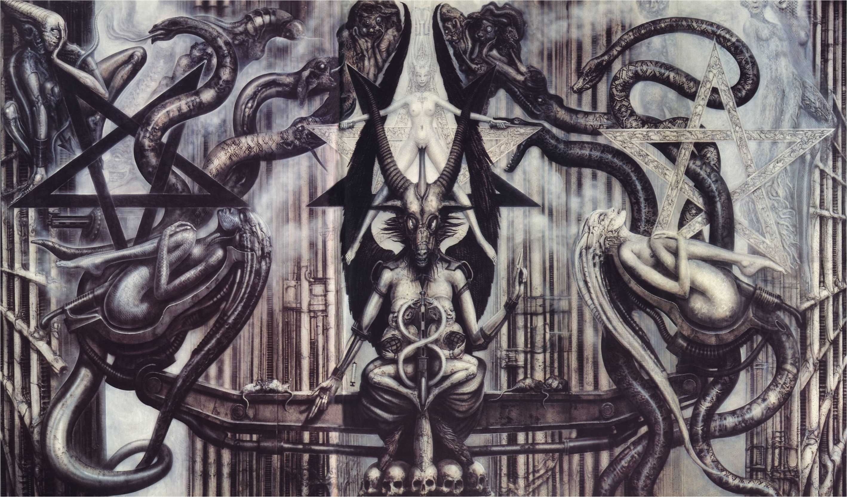 2837x1665 Baphomet Wallpaper