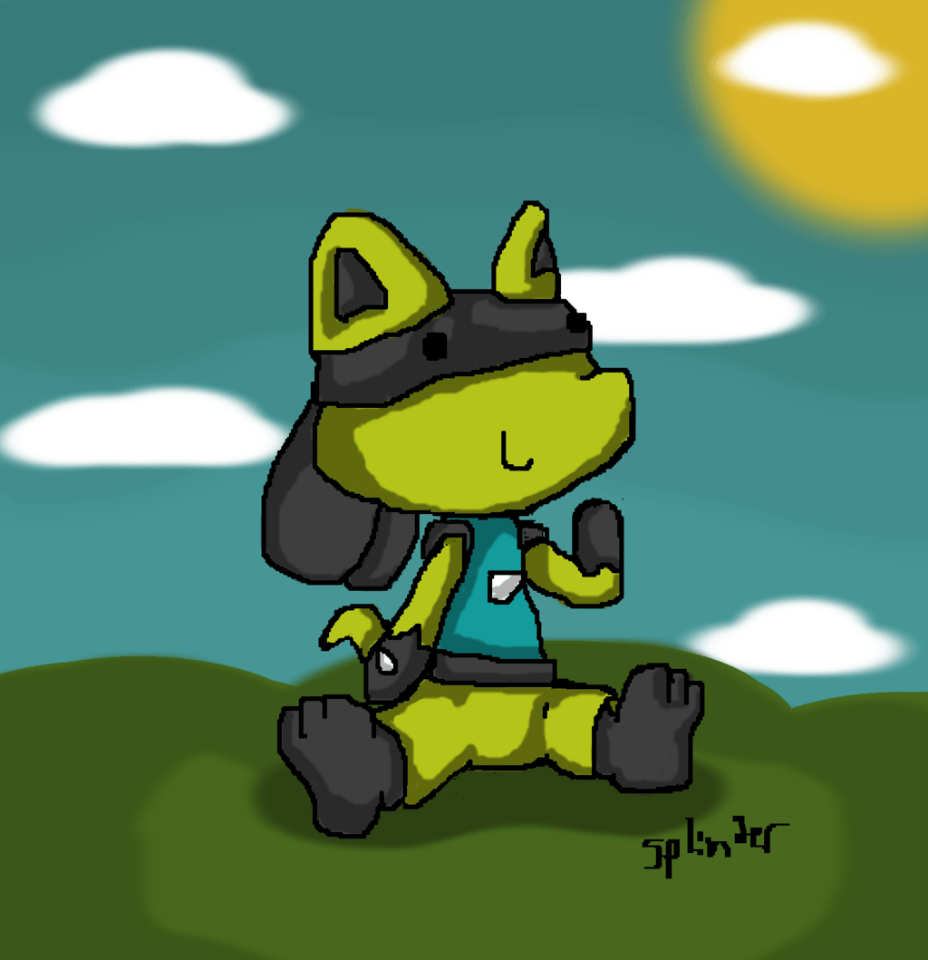1024x1059 Shadow the Shiny Lucario