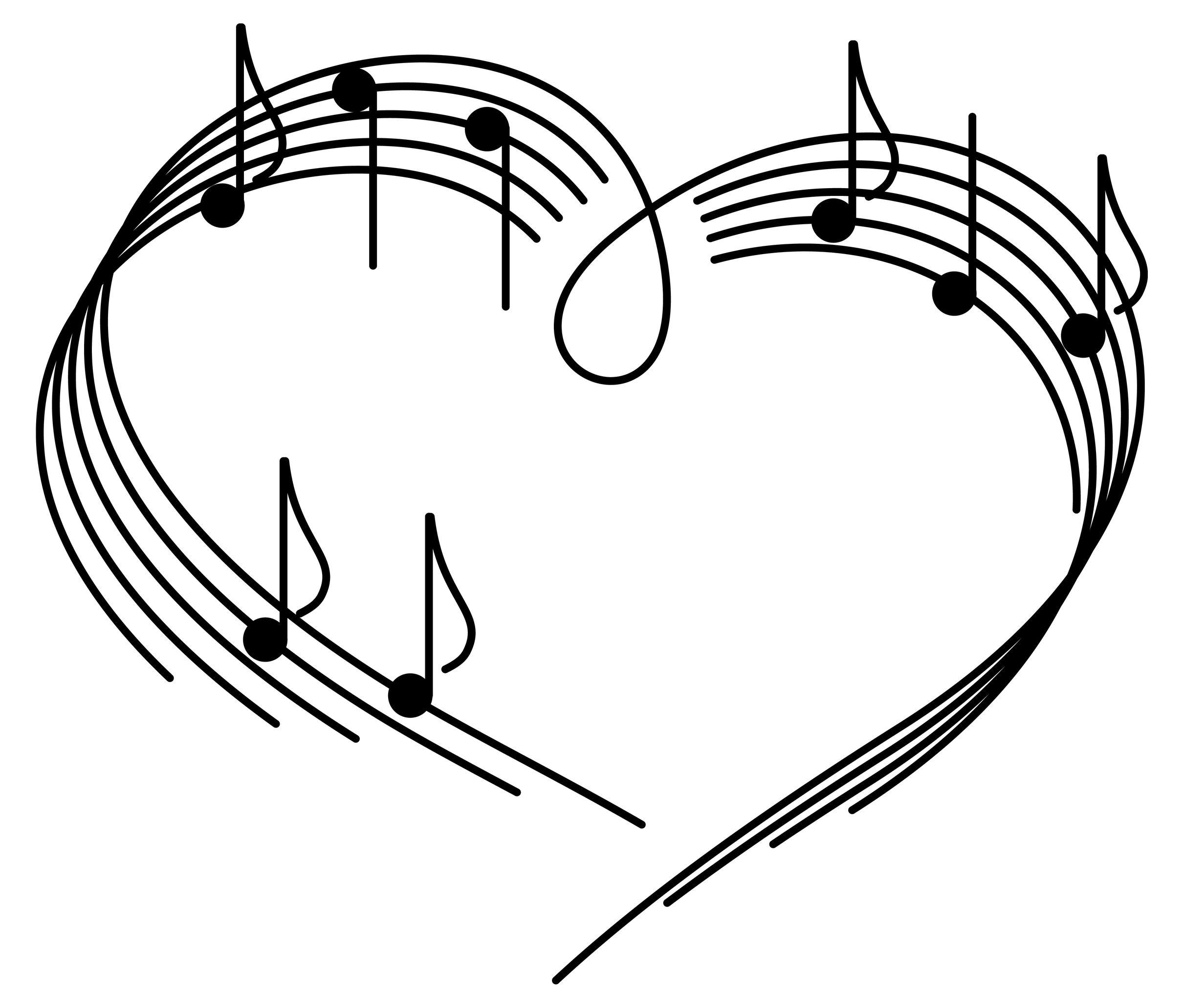 2422x2063 Music Heart