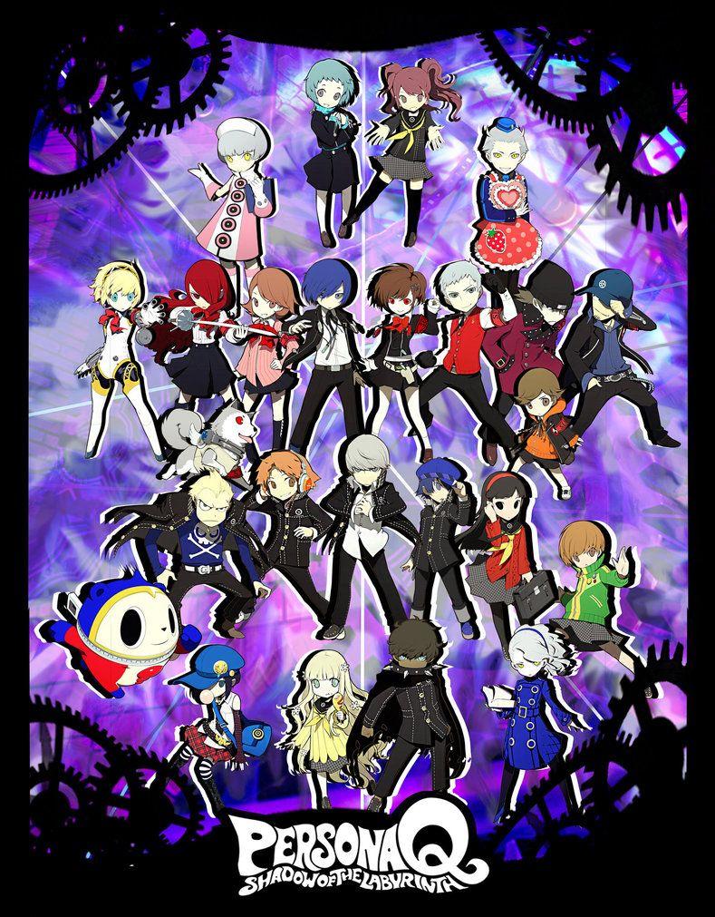 789x1011 Persona Q Wallpaper