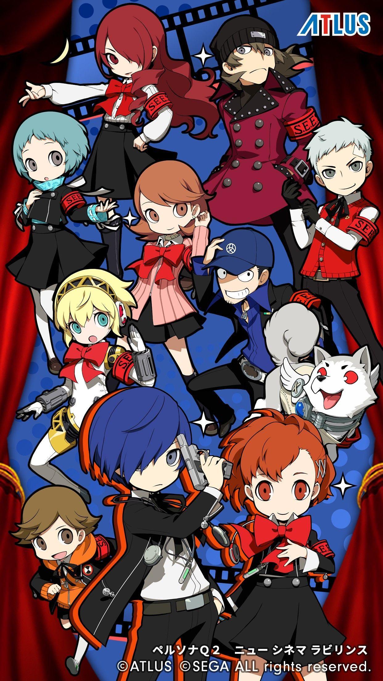 Persona Q2 Wallpapers - Top Free Persona Q2 Backgrounds - WallpaperAccess