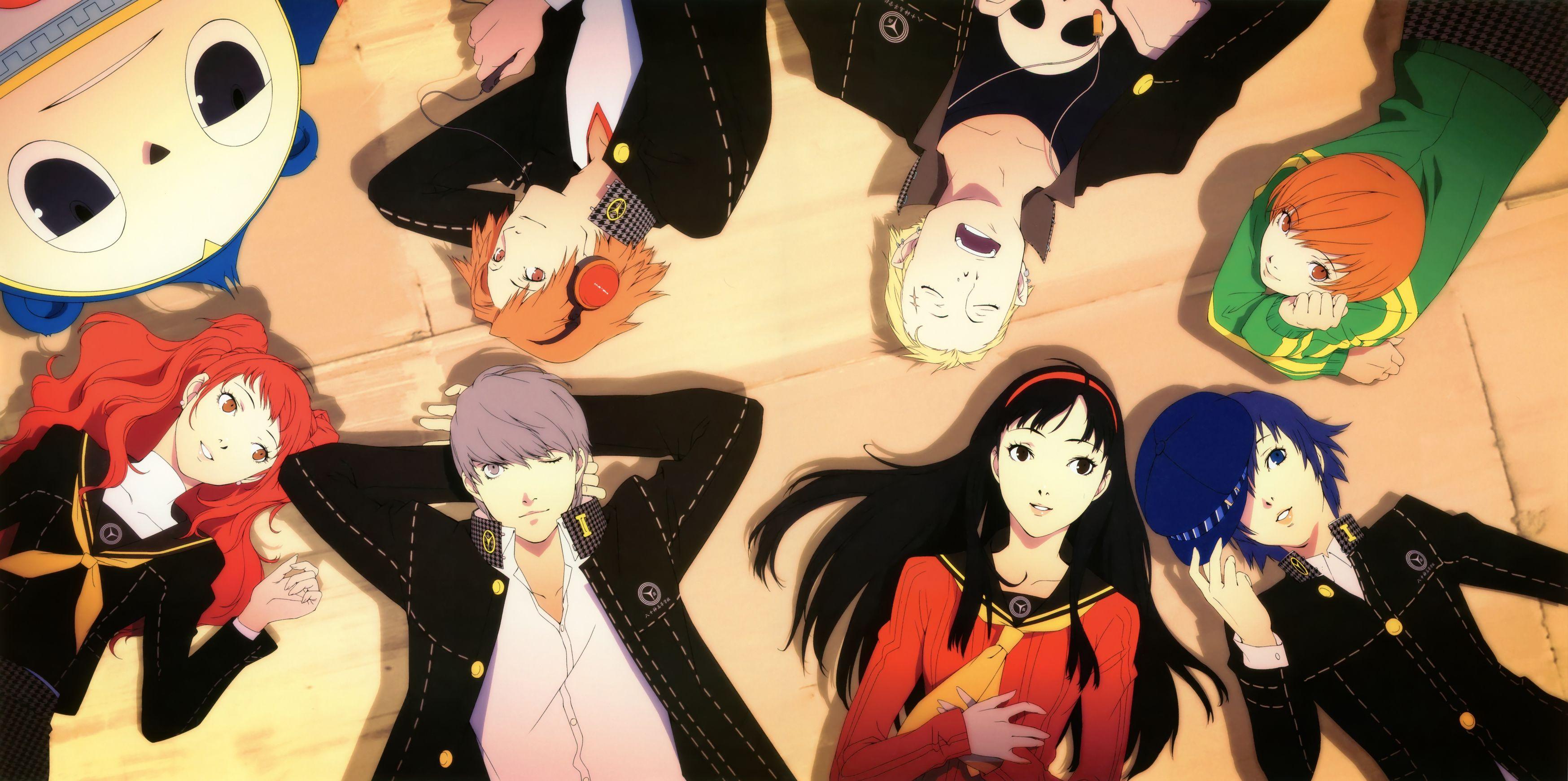 3495x1741 Persona Q Features Persona 3 And Persona 4 Protagonists