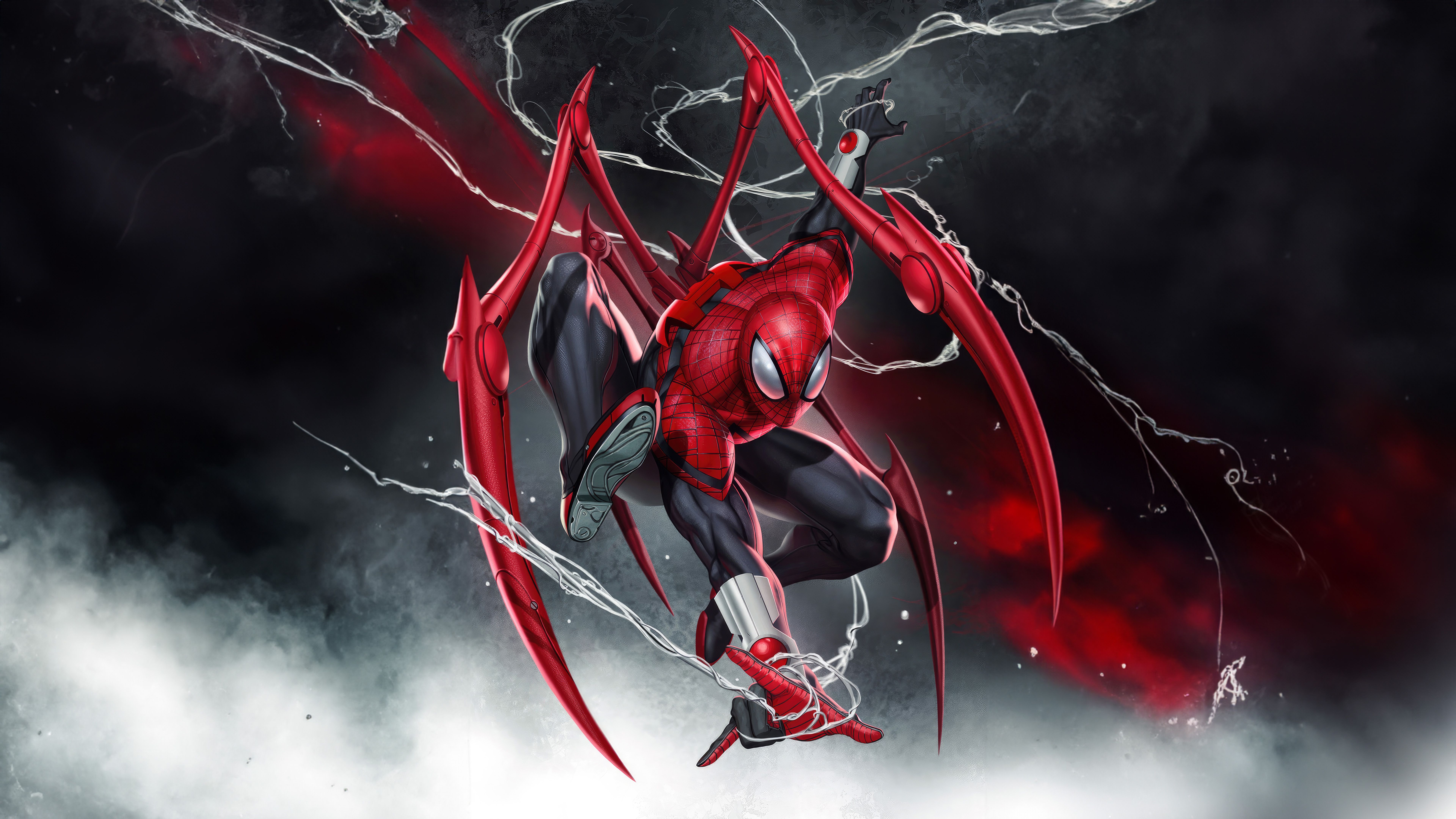 7680x4320 Comic Spider Man 8k Ultra HD Wallpaper