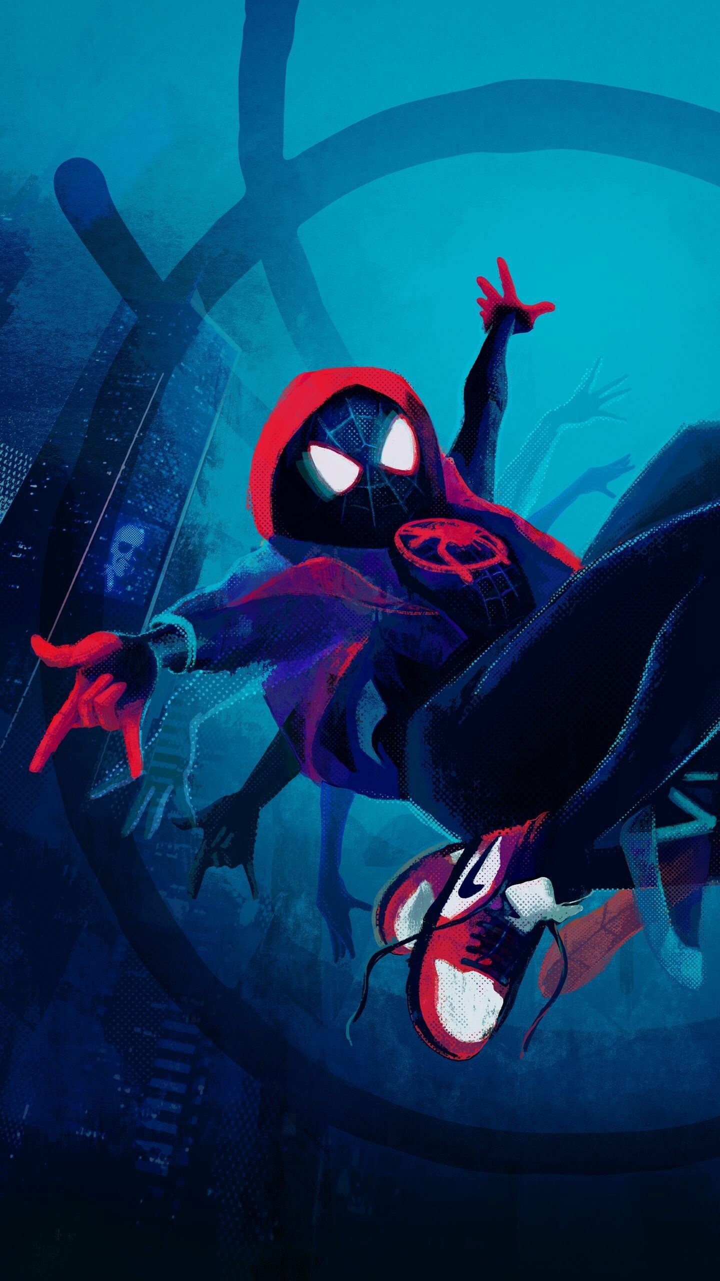 1440x2560 The Spider Verse Wallpaper
