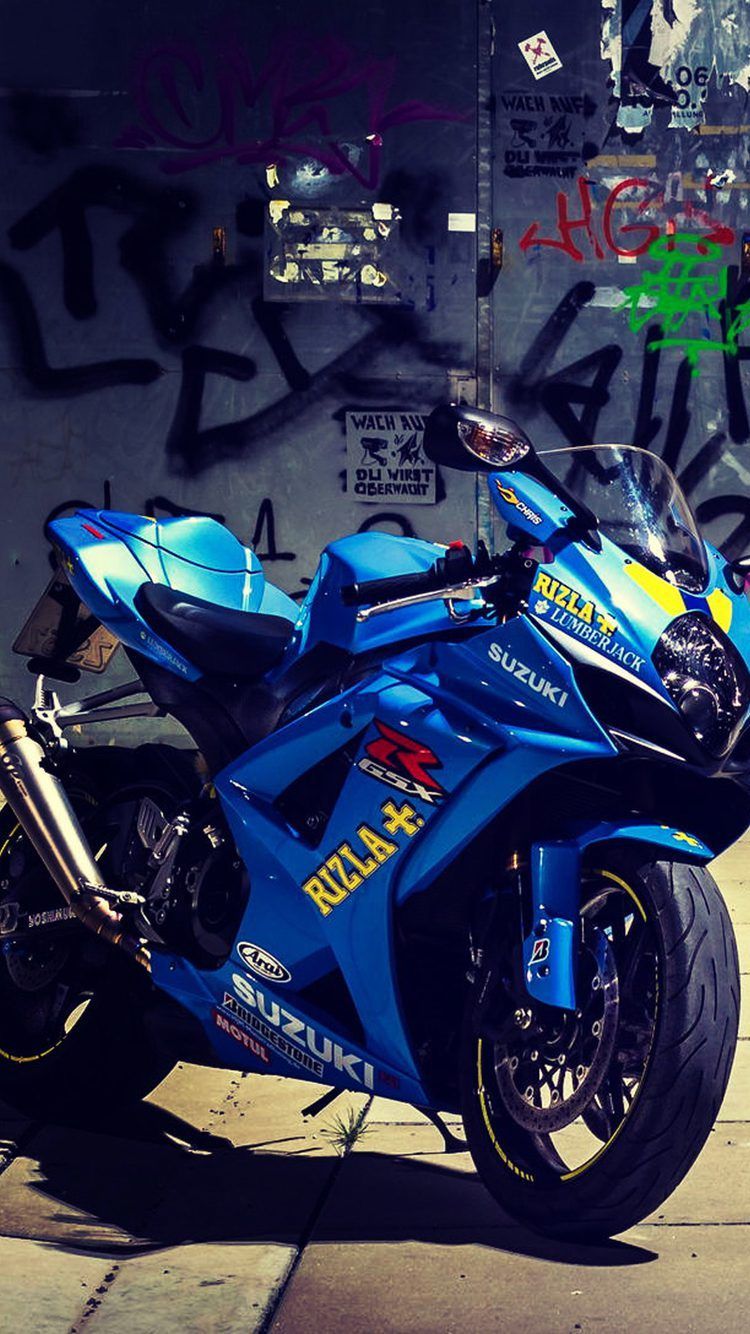 750x1334 Suzuki Motorcycle iPhone & Android