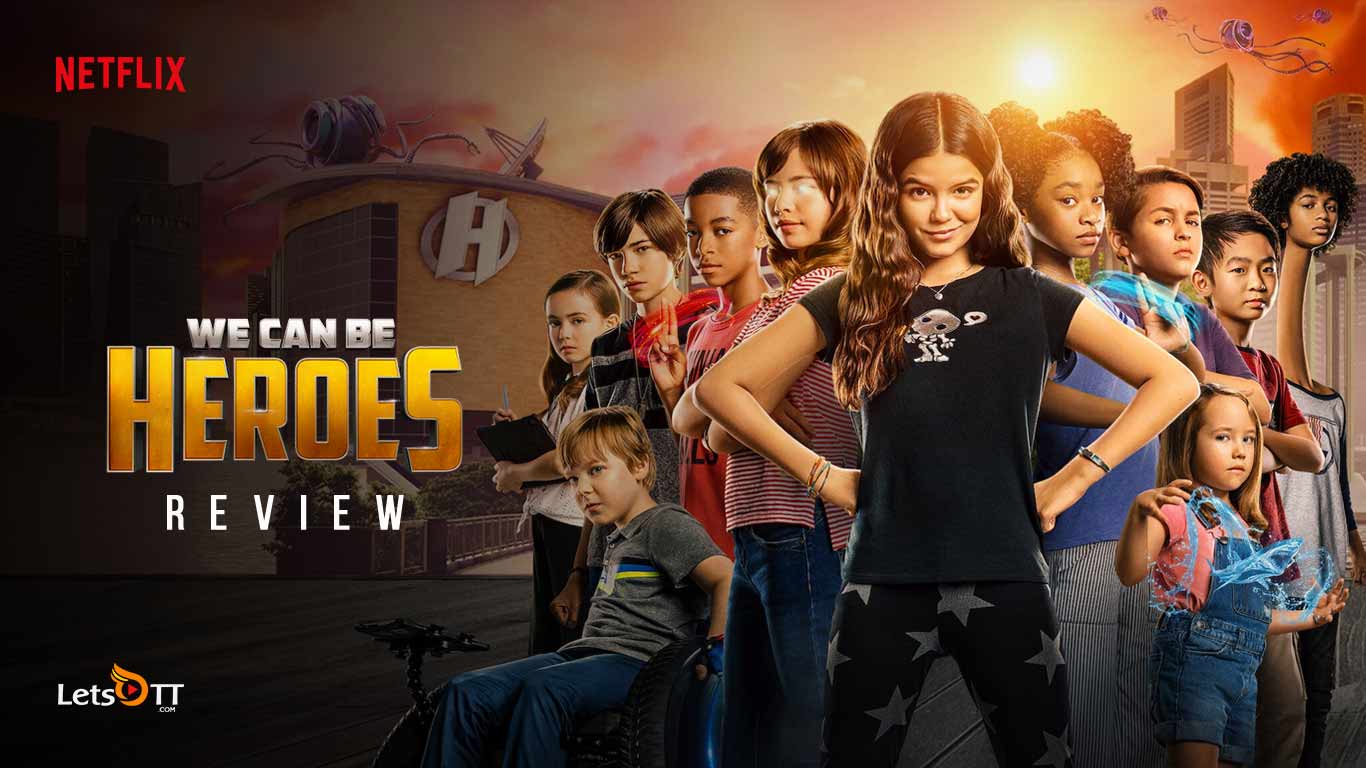 1366x768 We Can Be Heroes Netflix Wallpaper