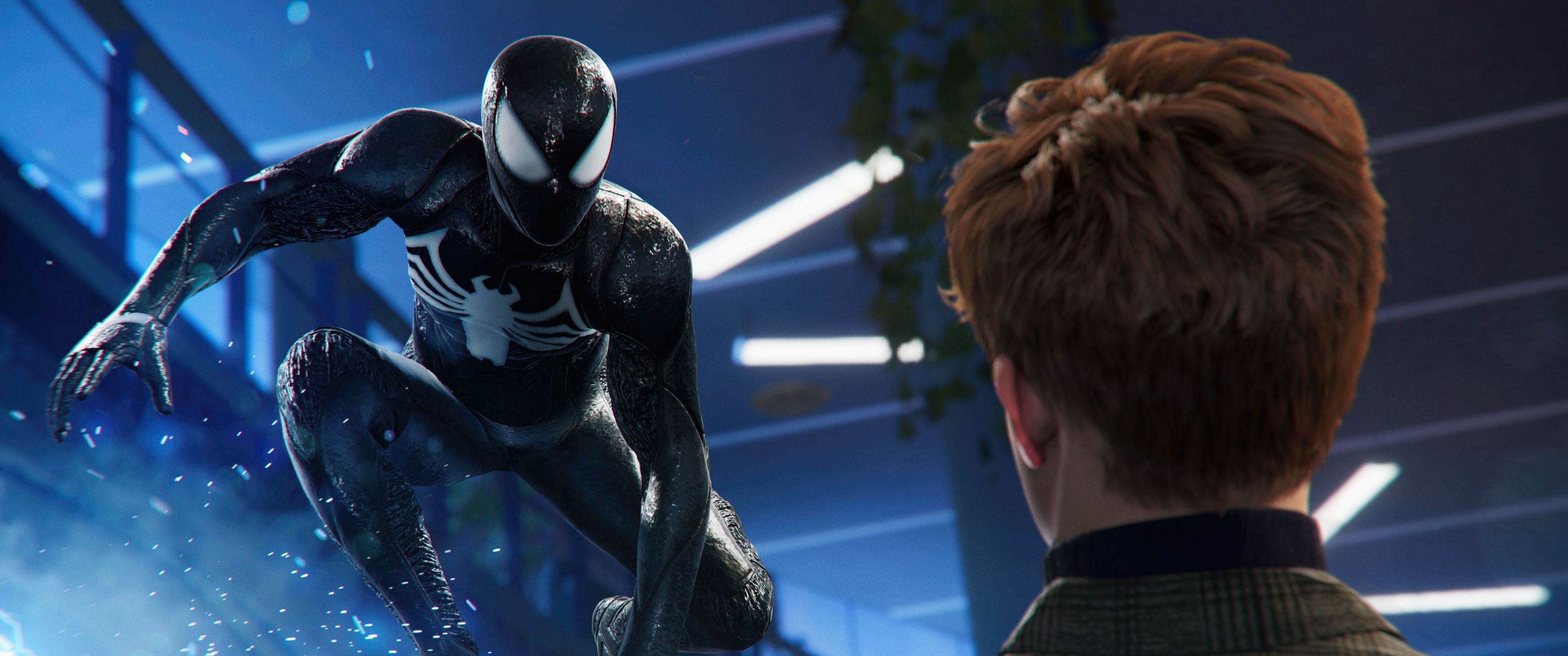 3440x1440 Symbiote suit Wallpaper 4K, Marvel's