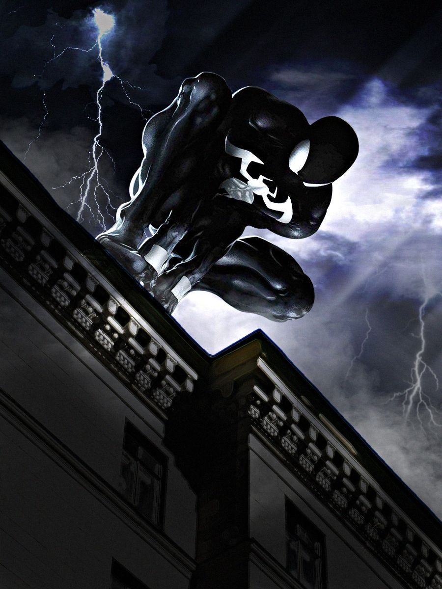 900x1200 The Black Suit: Spider Man - Behance