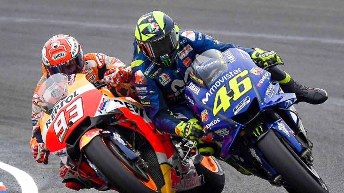 1200x674 The clash between Valentino Rossi and Marc Marquez wallpaper