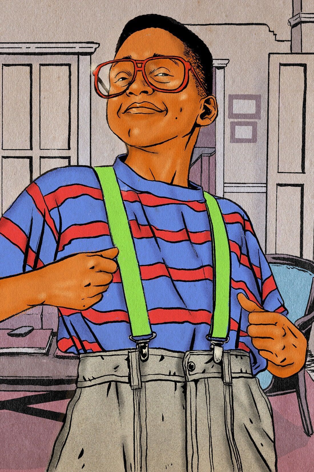 1100x1650 Up From Urkel, World Famous Nerd