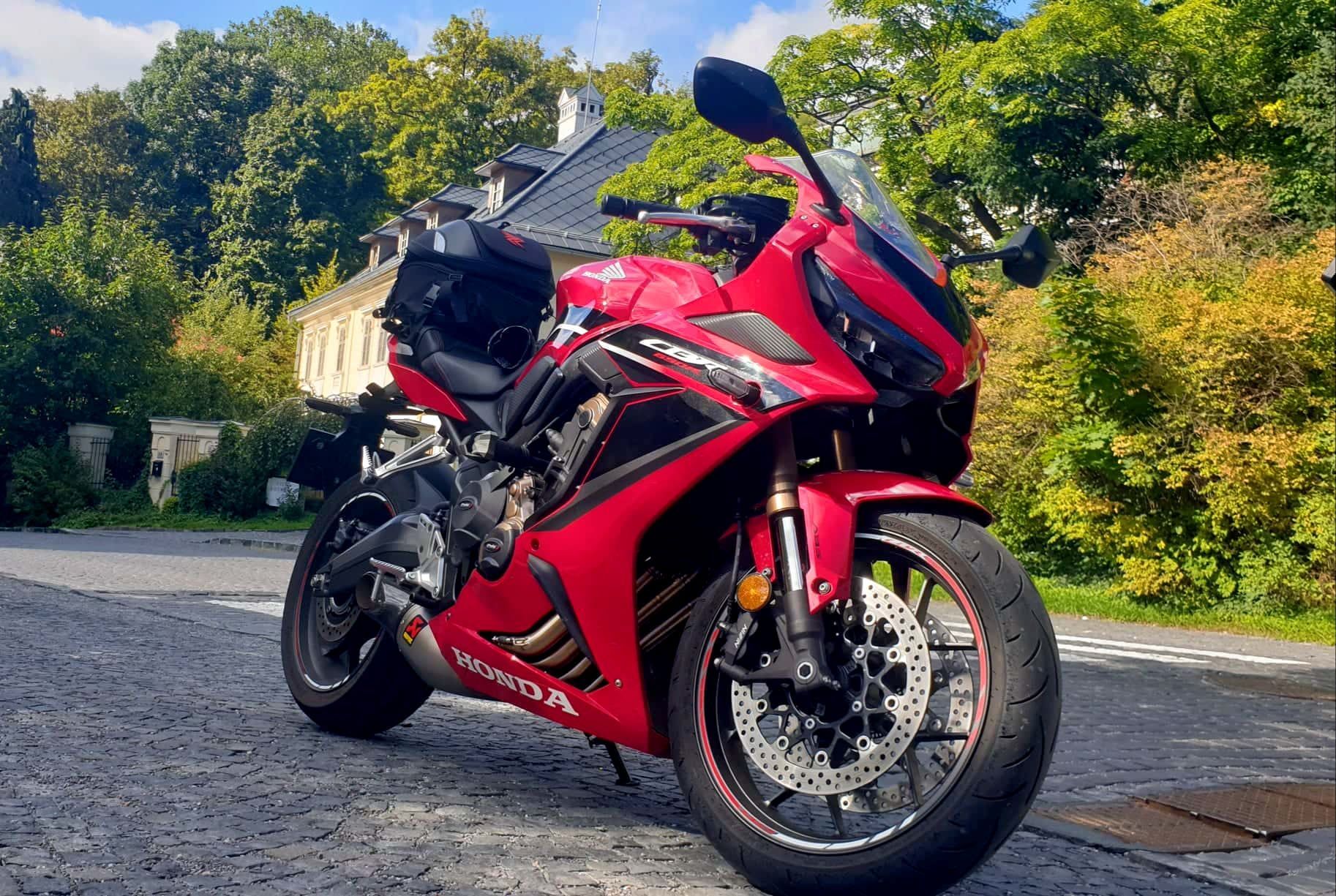 1826x1225 Honda CBR650R on a sunny day
