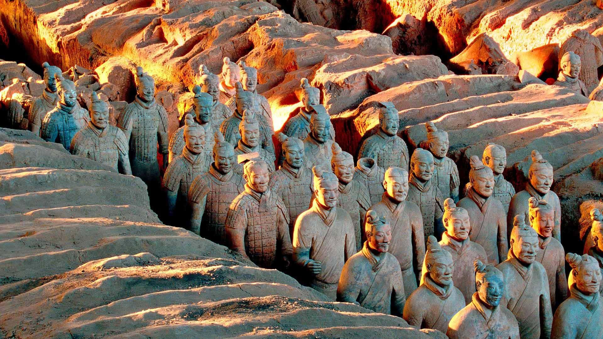 1920x1080 Terracotta Warriors Wallpaper