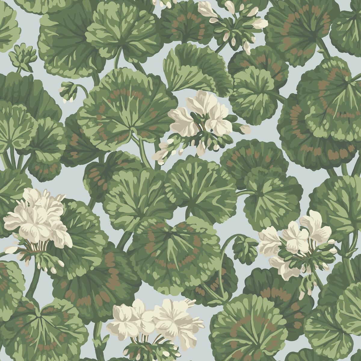 1200x1200 Cole & Son Geranium White & Sage On