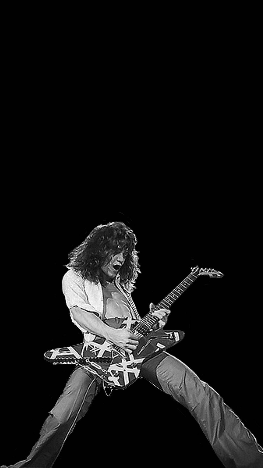 1080x1920 Eddie Van Halen Vintage Portrait