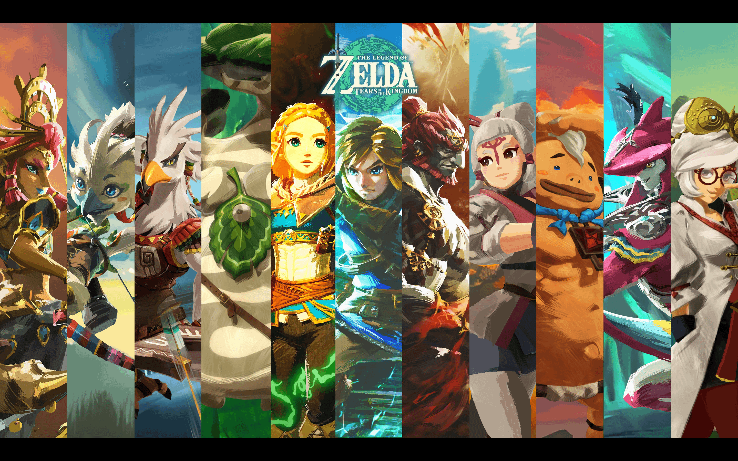 2880x1800 TOTK Character Desktop Background