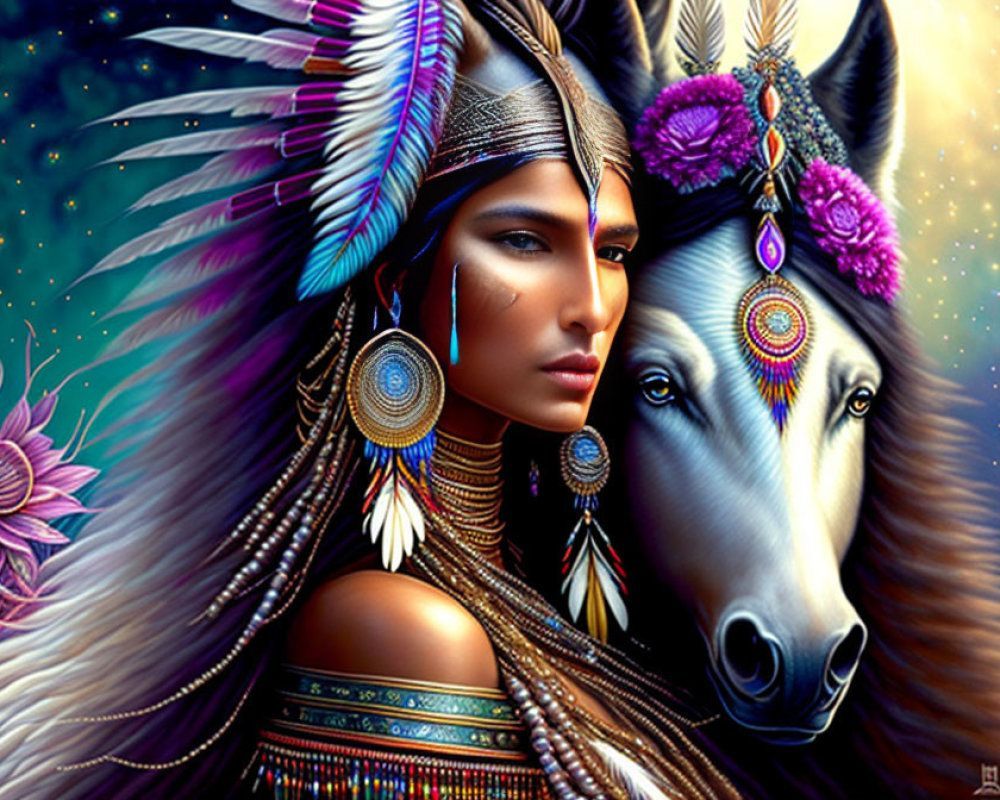 1000x800 AI Generated Native Photo and Artwork