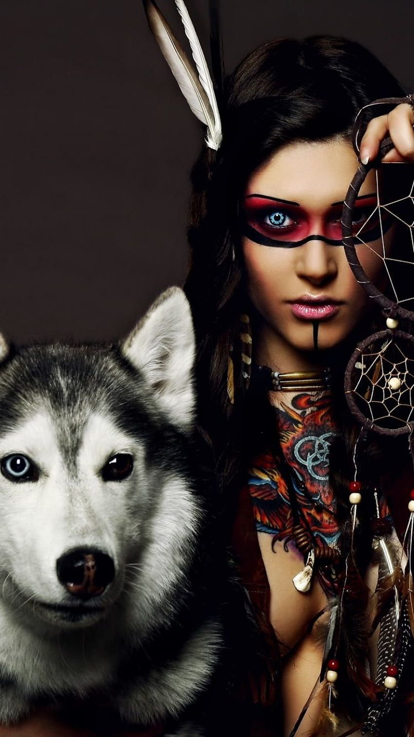 850x1512 Women Native American HD phone