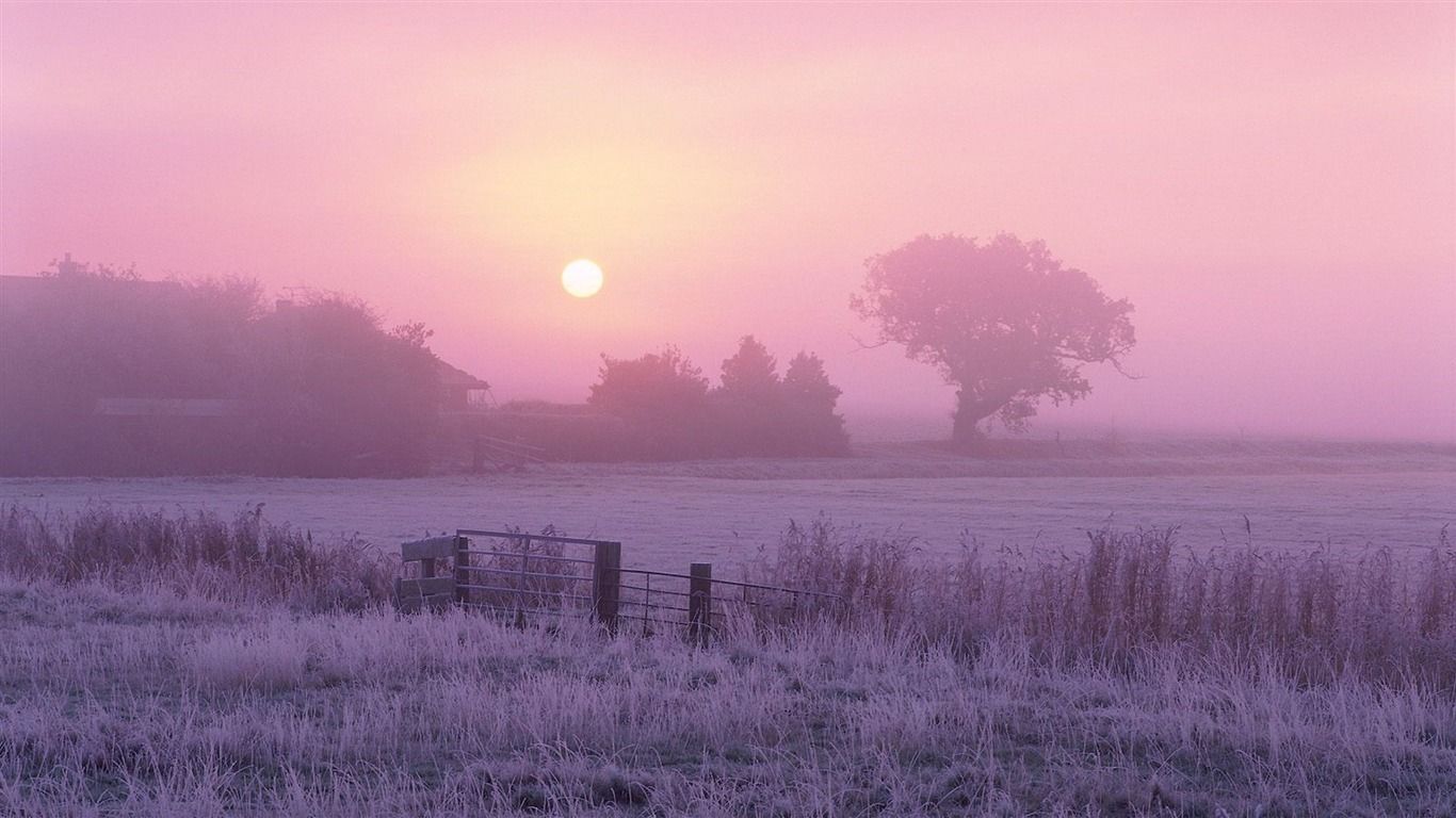 1366x768 Norfolk sunrise Beautiful natural - /s