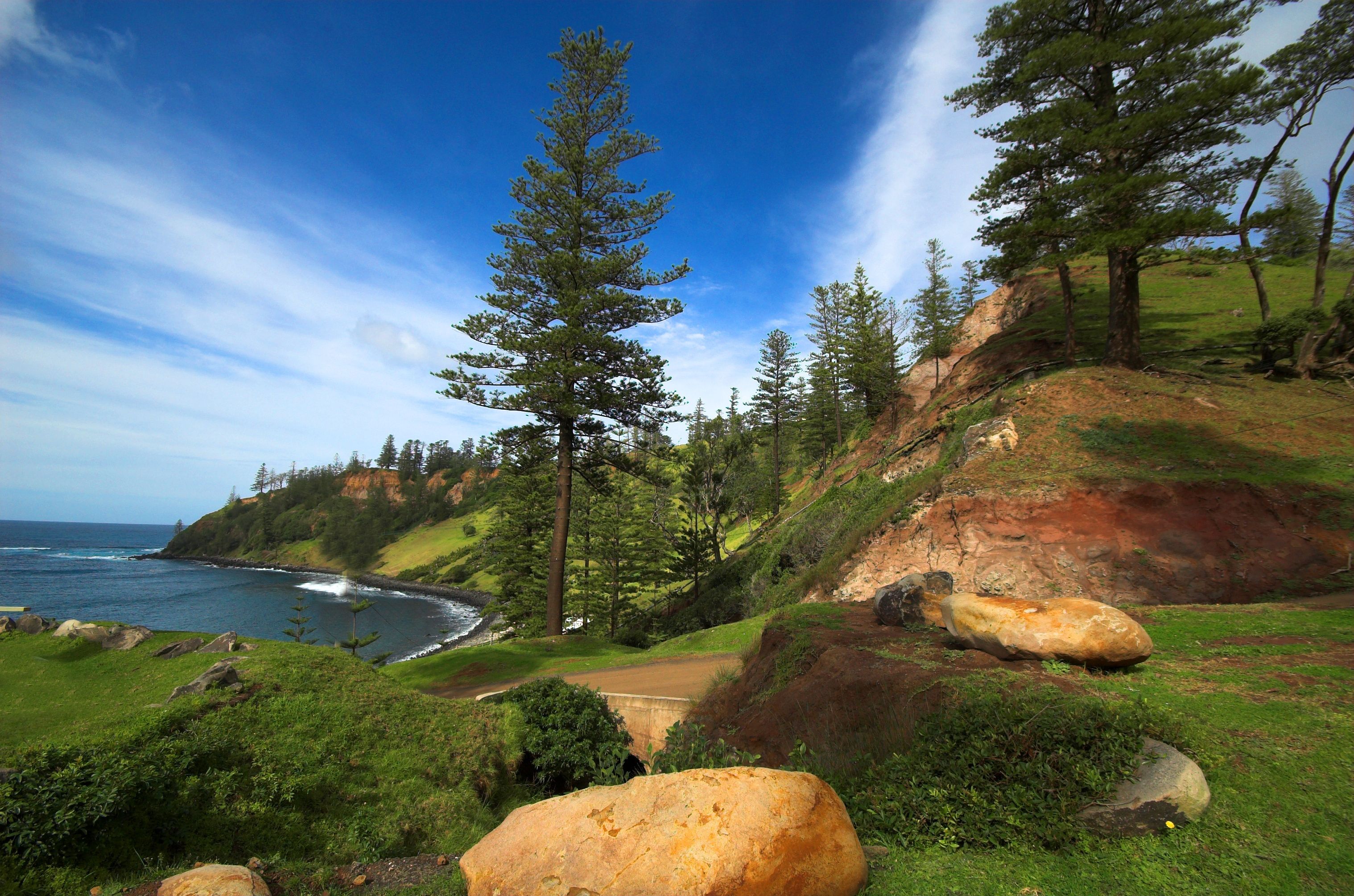 3036x2010 Norfolk Island Wallpaper