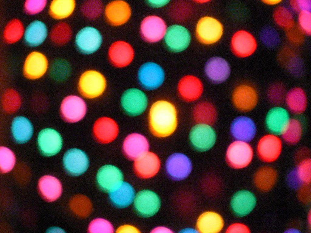 1024x768 Christmas Lights Desktop Wallpaper. Happy Holidays. Christm
