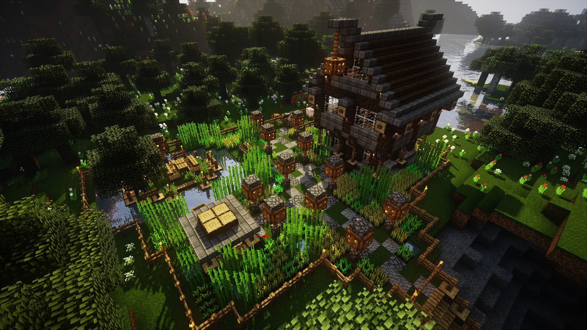 1920x1080 Minecraft game application, Minecraft