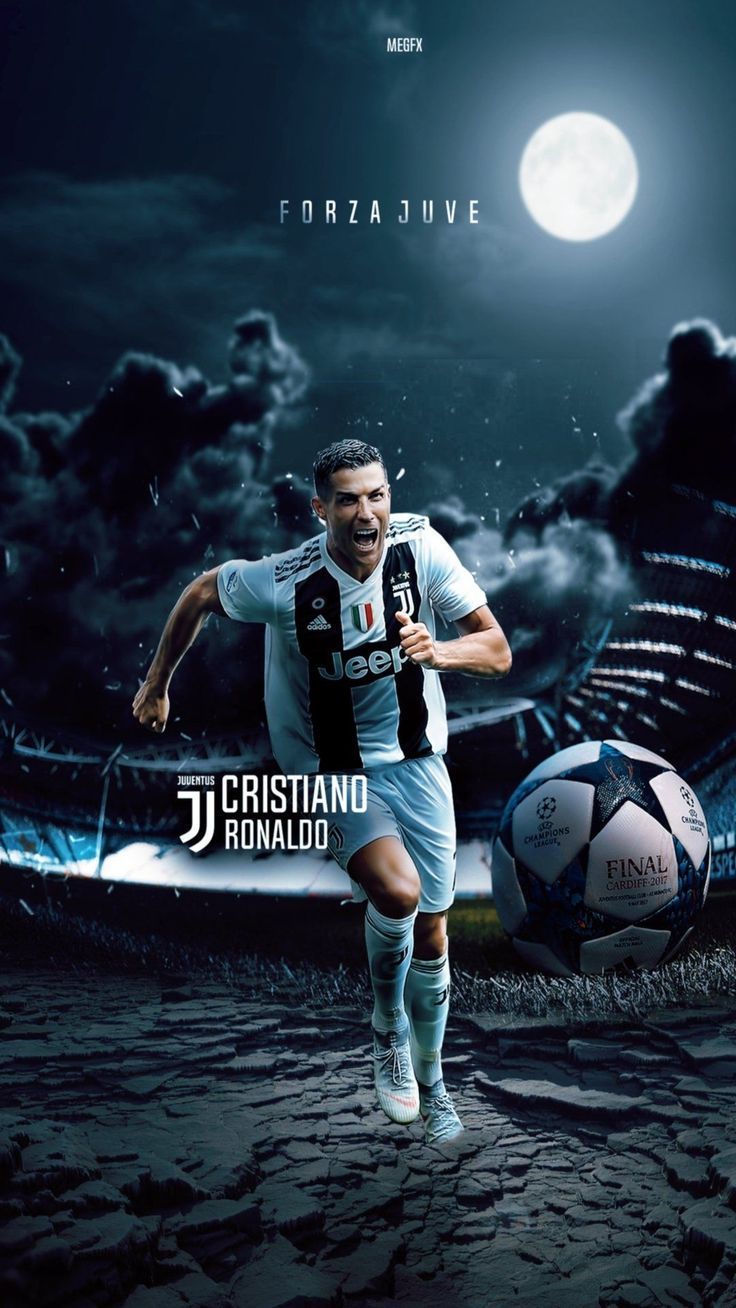 736x1308 Ronaldo Champions League Wallpaper
