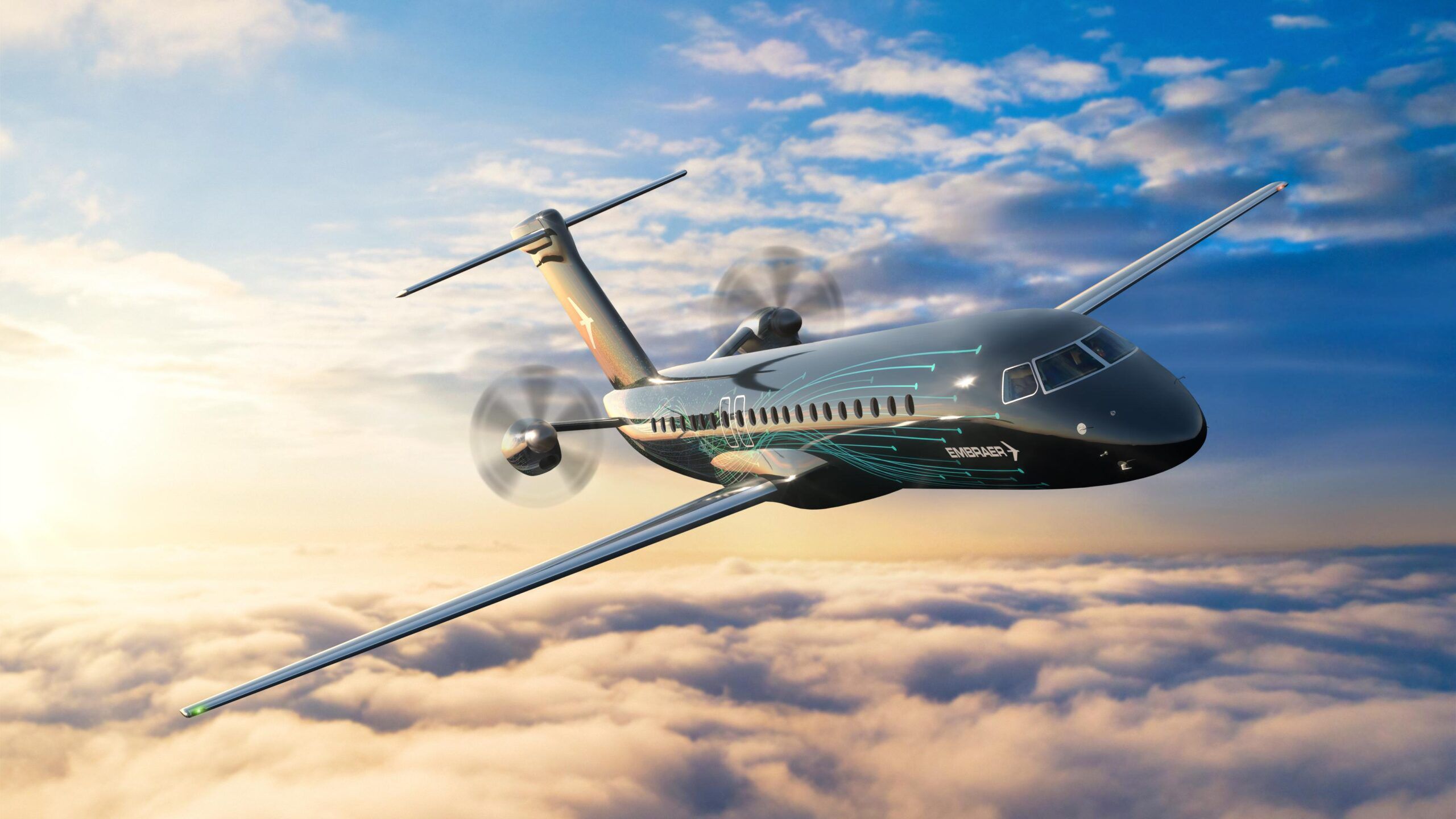 2560x1440 Embraer publishes the first video
