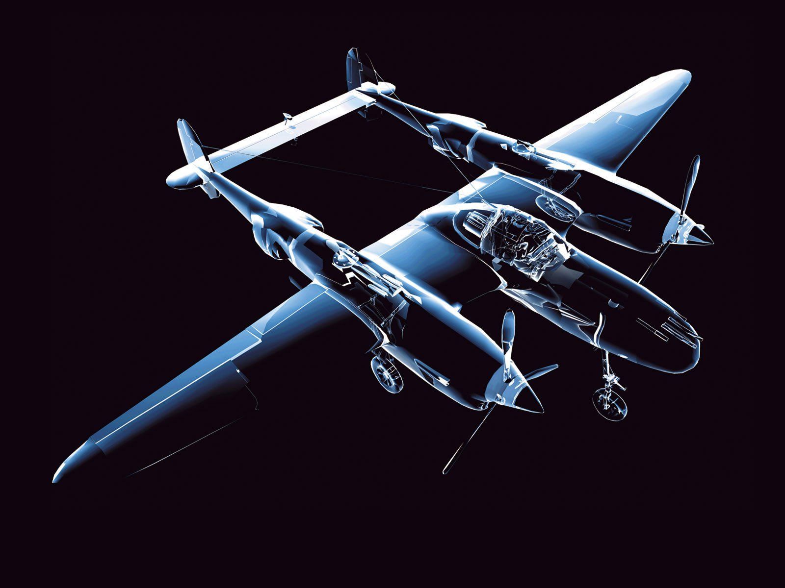 1600x1200 P 38 Lightning HD Wallpaper: Iconic
