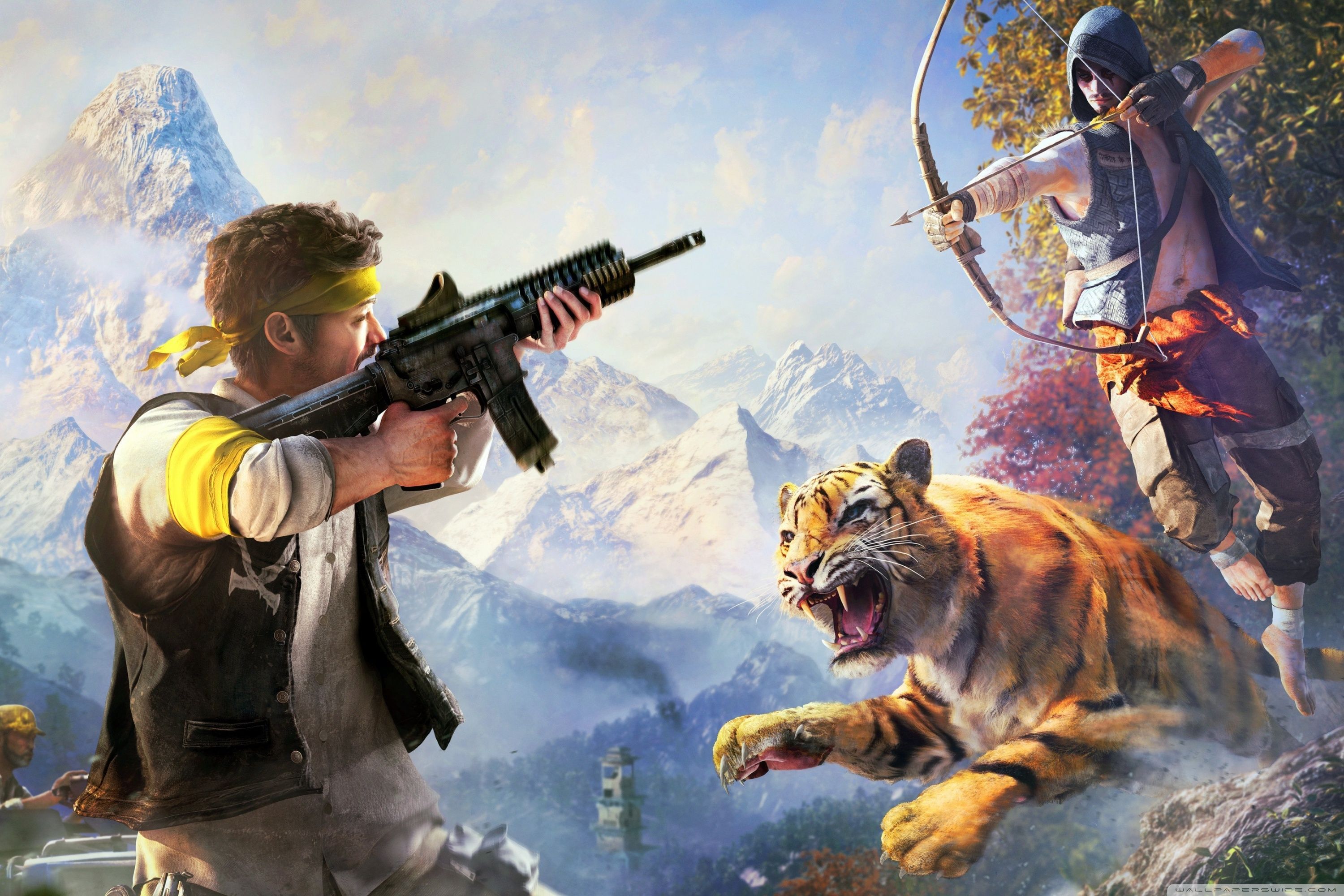 3000x2000 Far Cry 4 Weapons Ultra HD Wallpaper