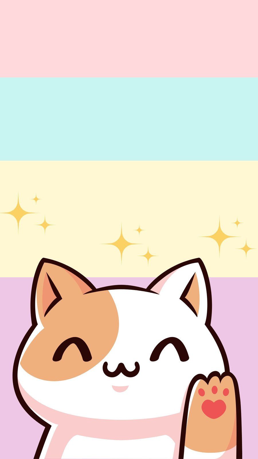 900x1600 cute cat wallpaper templates