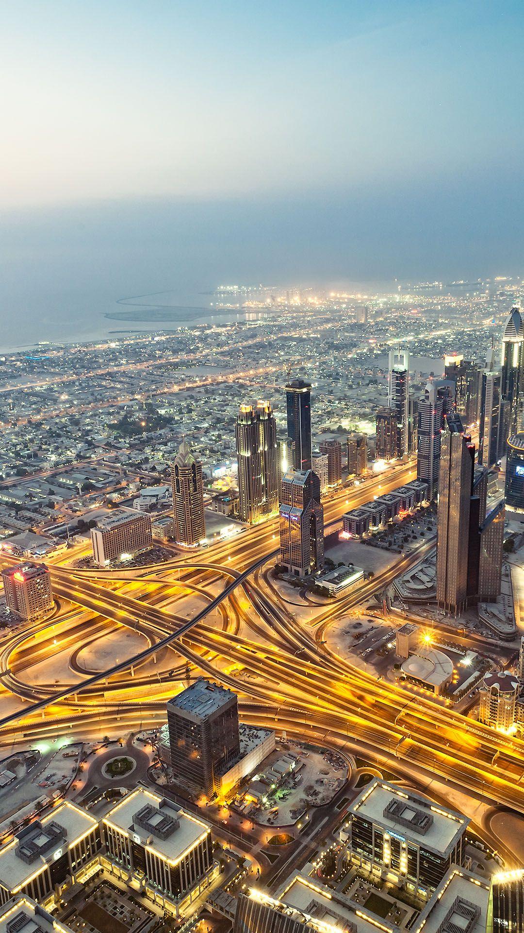 1080x1920 Dubai Aerial View htc one wallpaper htc one wallpaper