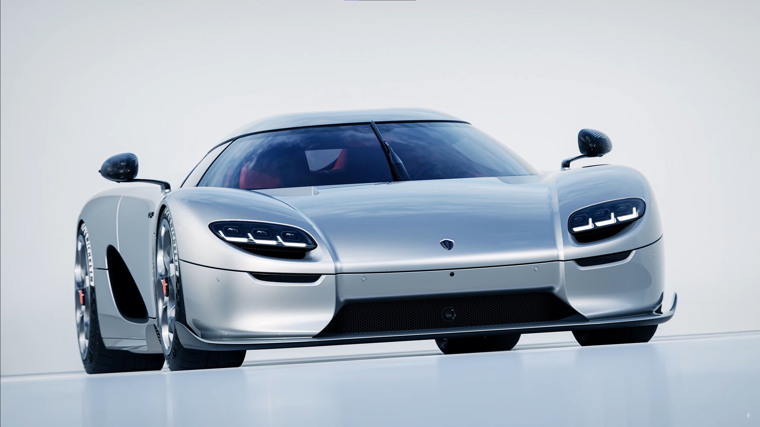 2560x1440 Koenigsegg Car Supercars CC850 White