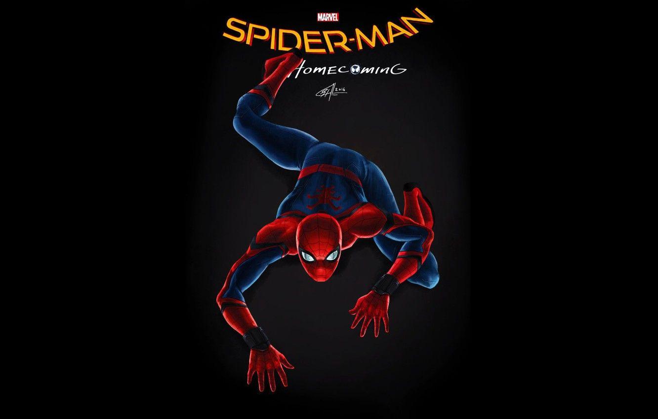 1332x850 Wallpaper poster, spider man, Peter Parker, Tom Holland