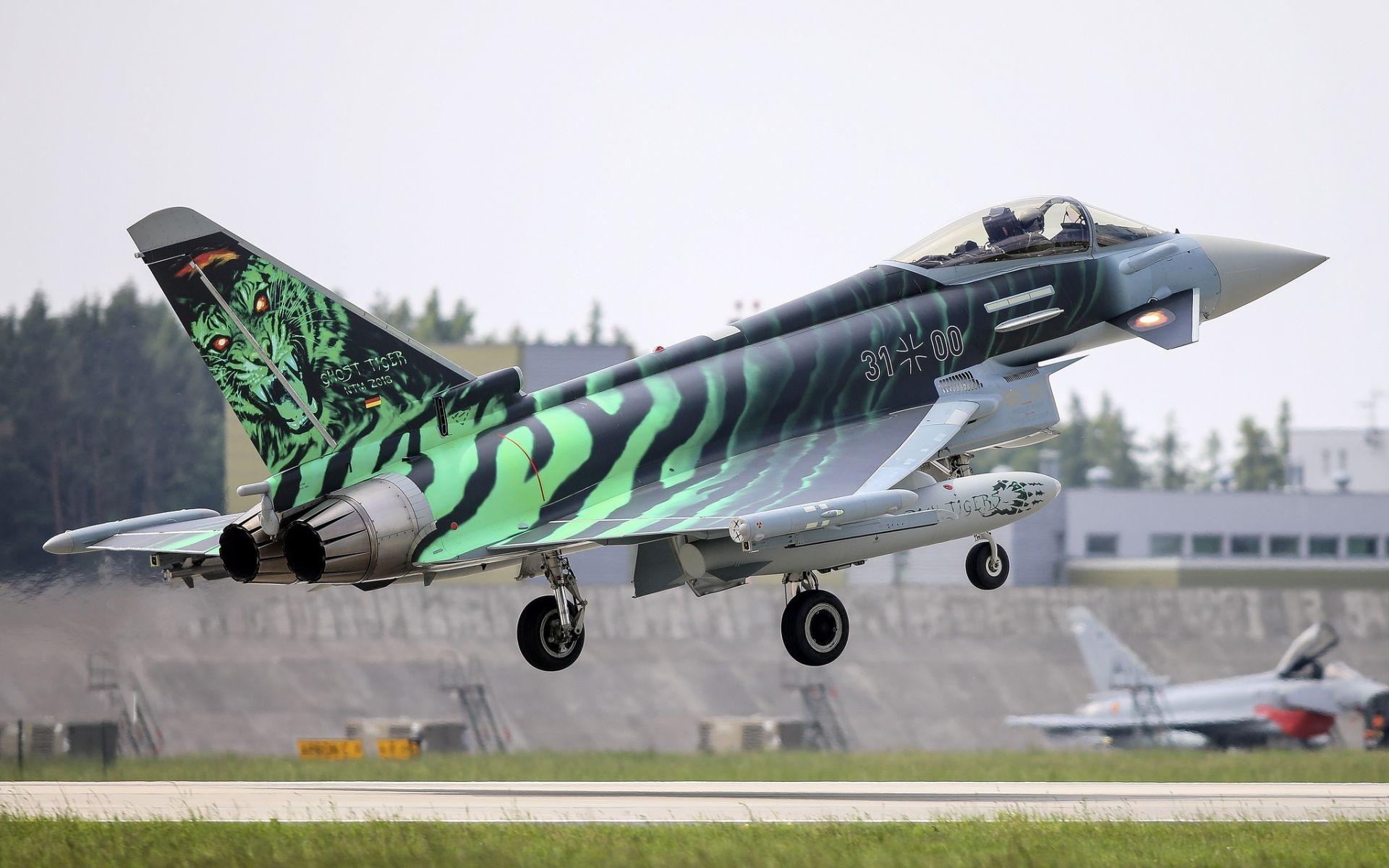 1920x1200 Wallpaper of Aircraft, Eurofighter Typhoon, Jet Fighter