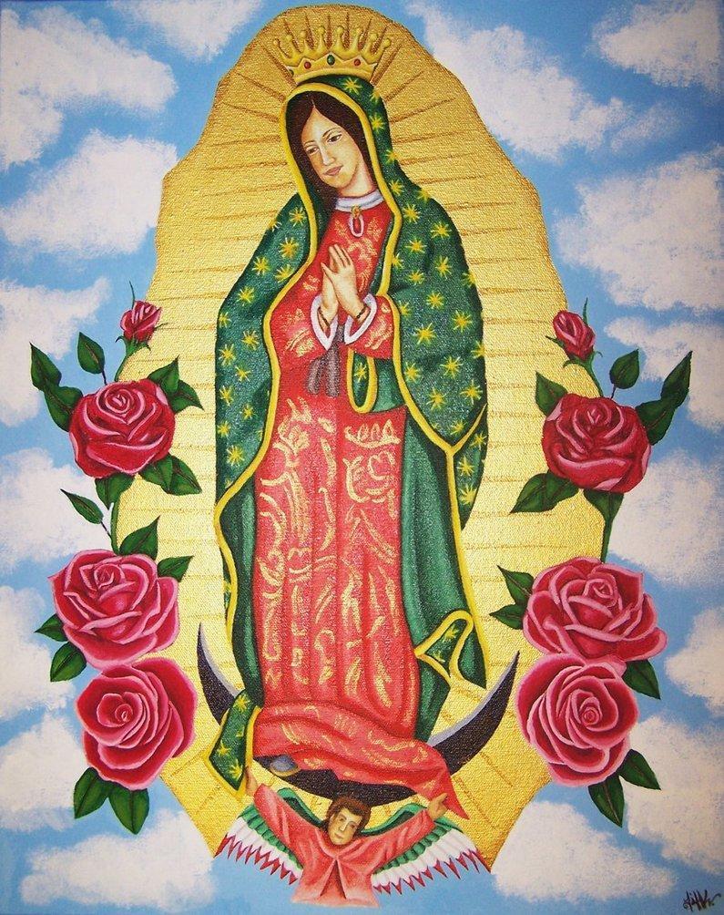 795x1004 La Santa Virgen de Guadalupe for Android