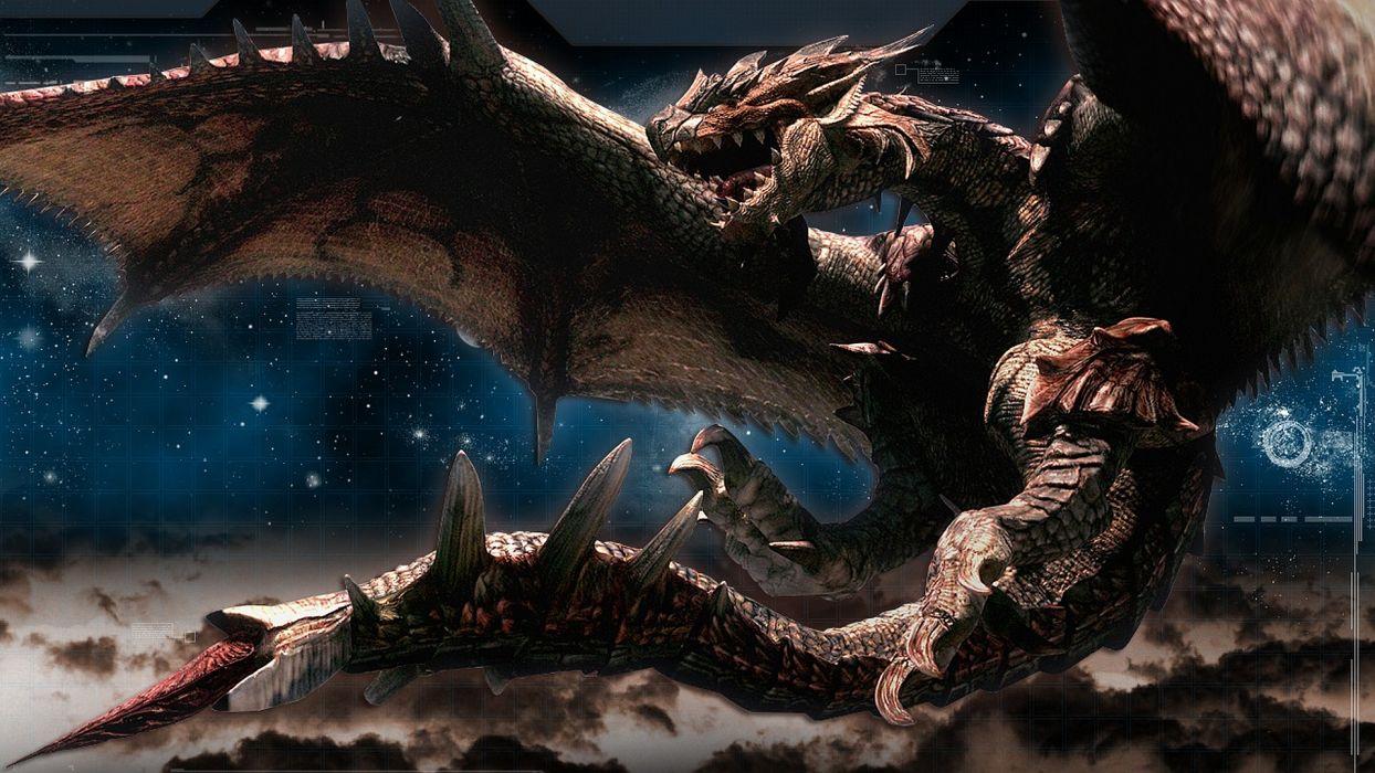1244x700 Monster Hunter anime wallpaperx1080