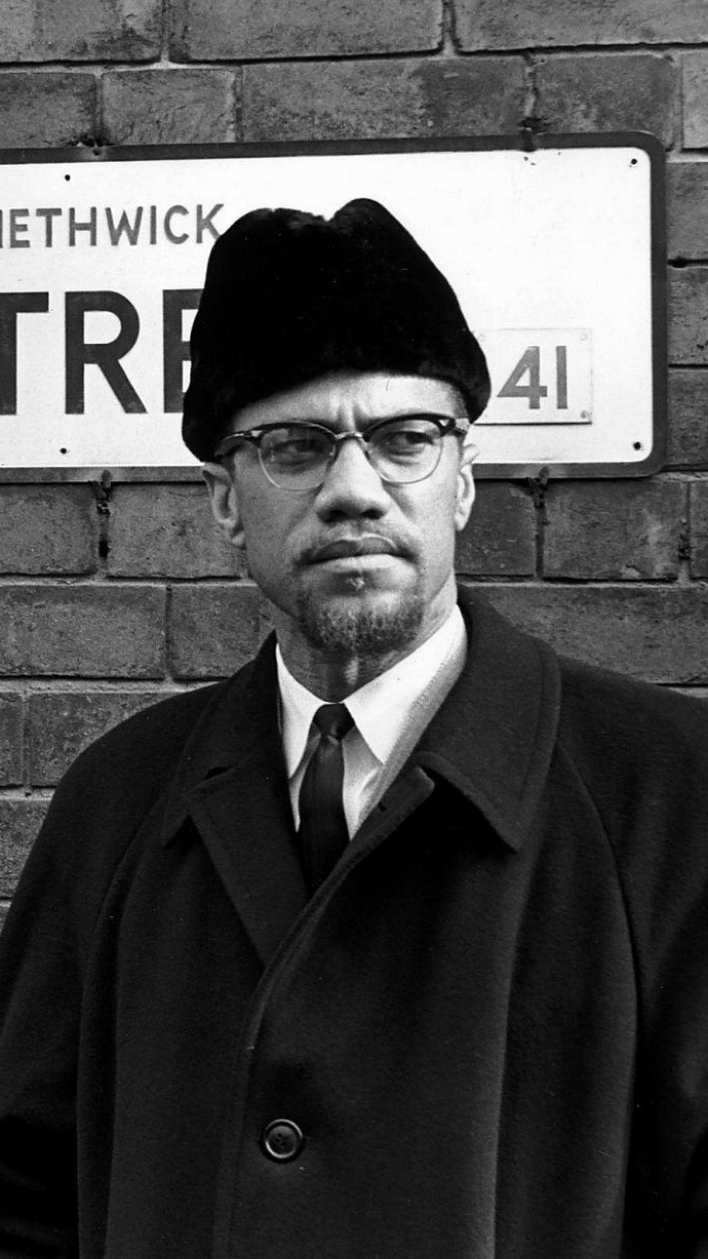 1440x2560 Malcolm X Wallpaper