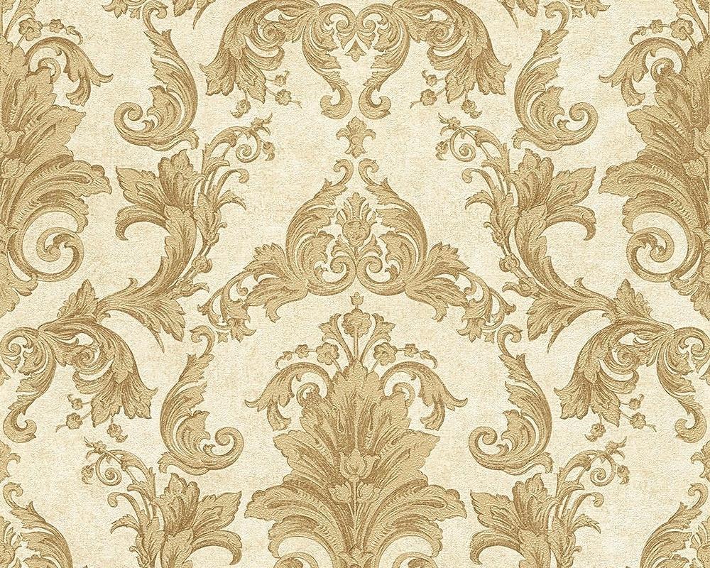 1000x800 Baroque Style Wallpaper Gold Cream As Creation 5 Wallpaper