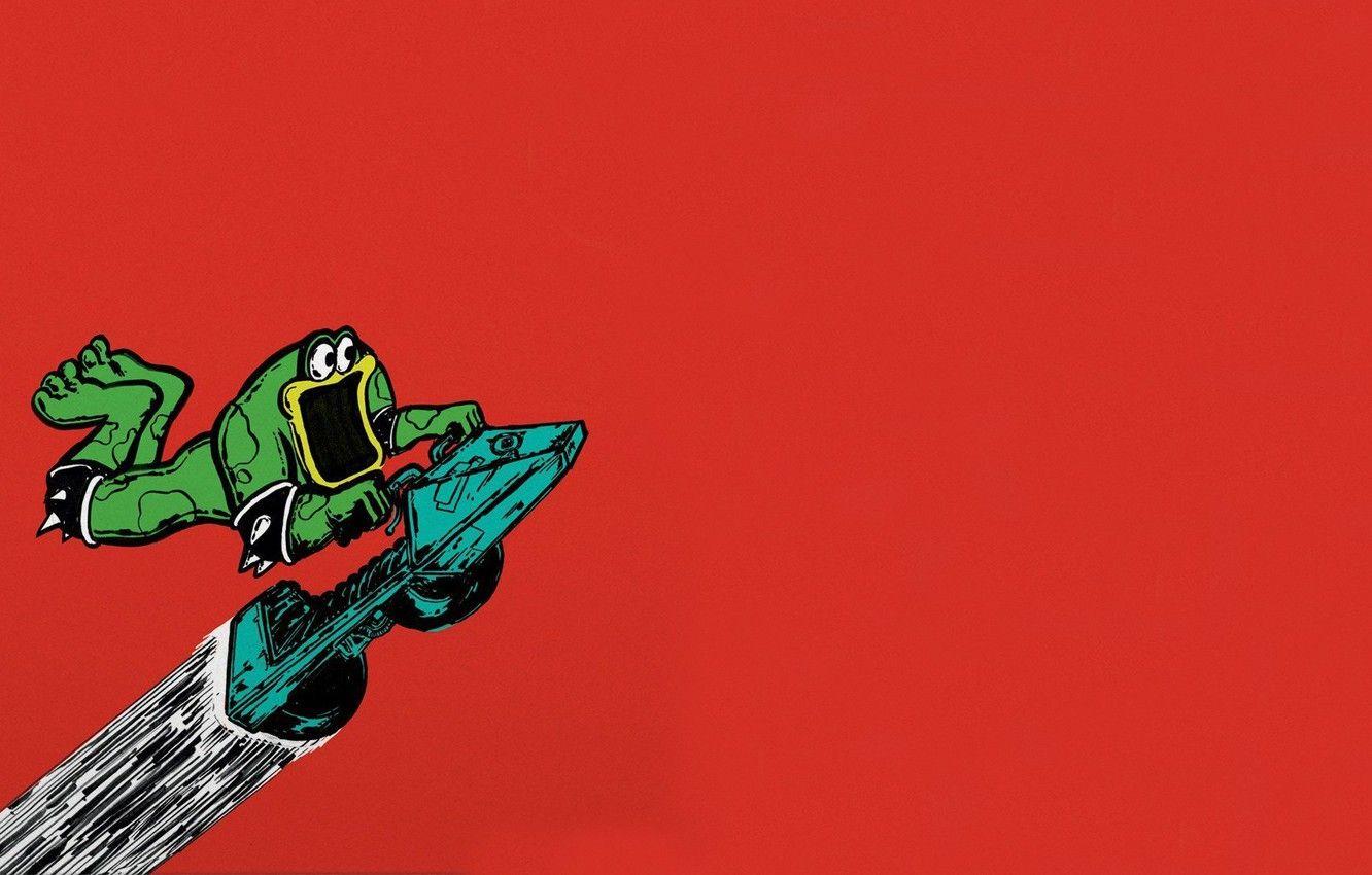 1332x850 Wallpaper The game, Bike, Art, Speeder Bike, Battletoads, Battle toads, Nes, Rash, Rare, Toad, Video game image for desktop, section игры