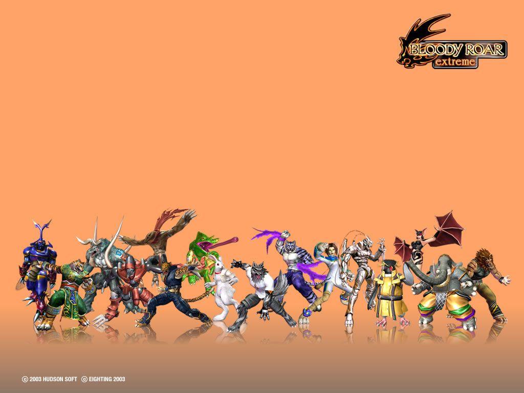 1024x768 Picture Bloody Roar Bloody Roar: Extreme Games