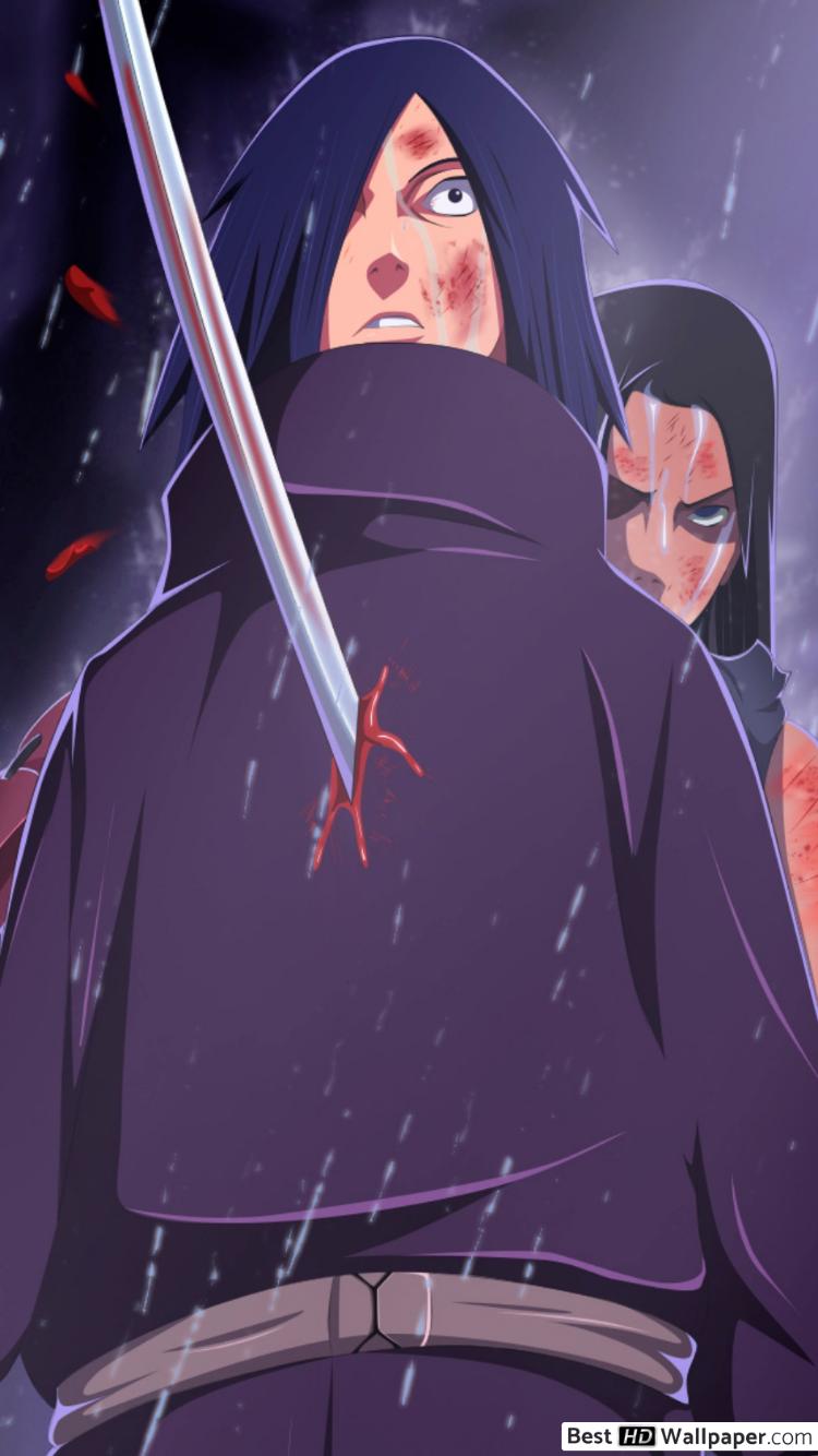 750x1334 Naruto Shippuden Uchiha, Hashirama Senju HD wallpaper download